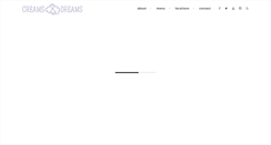 Desktop Screenshot of creamsdreams.com